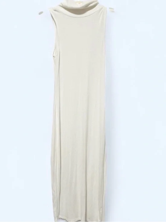 Gianni Bini Ivory Sleeveless Ribbed Knit Dress - Picture 3 of 3